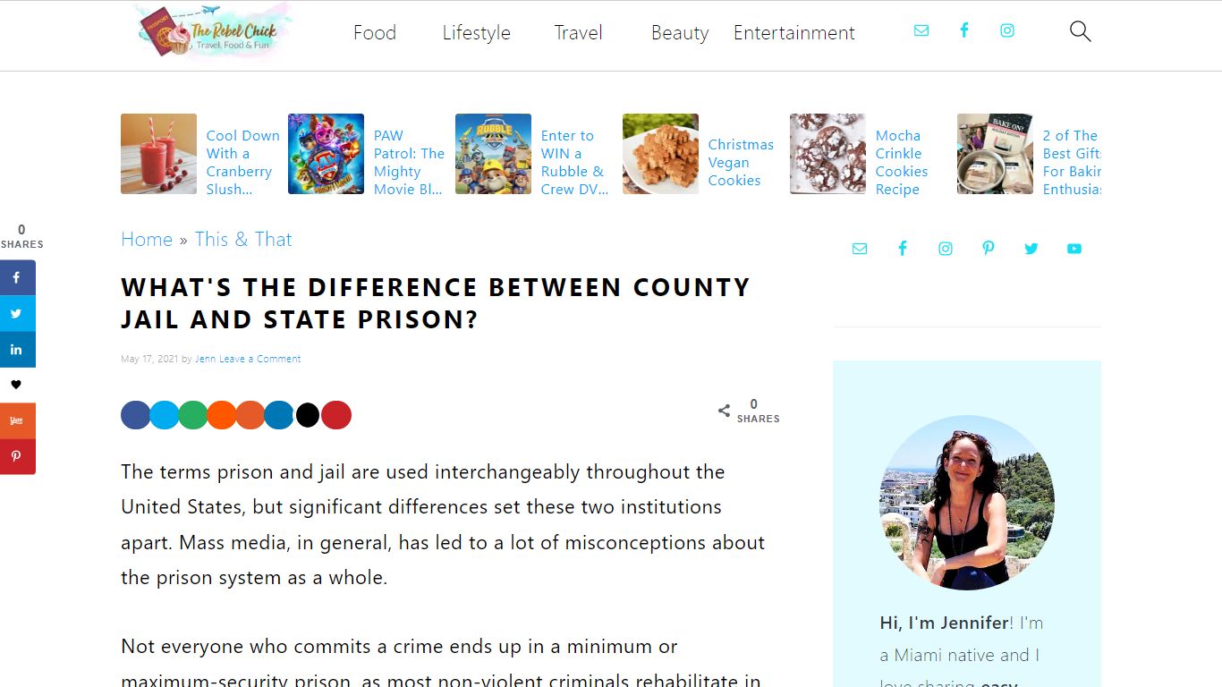 What's the Difference Between County Jail and State Prison?